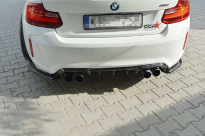 Splittery zadní boční BMW M2 (F87) COUPÉ (2016 - ) carbon look