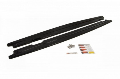 Prahové lišty BMW 5 E60/E61 M-PACK 2003 - 2010 černý lesklý plast