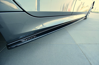 Prahové lišty BMW 5 E60/E61 M-PACK 2003 - 2010 carbon look