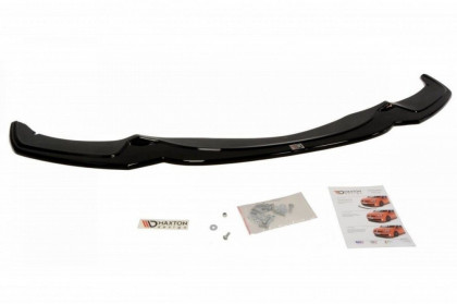 Spojler pod přední nárazník lipa V.2 BMW 5 F10 M-PACK / F11 2011 - černý lesklý plast