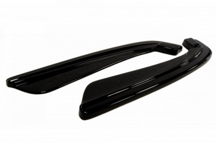 Splittery zadní boční BMW 5 F11 sedan M-PACK (2011-) černý lesklý plast