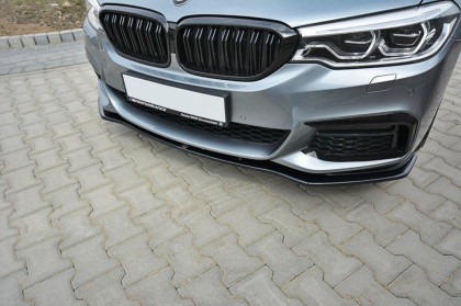 Spojler pod přední nárazník lipa V.1 BMW 5 G30/ G31 M-Pack 2017- carbon look