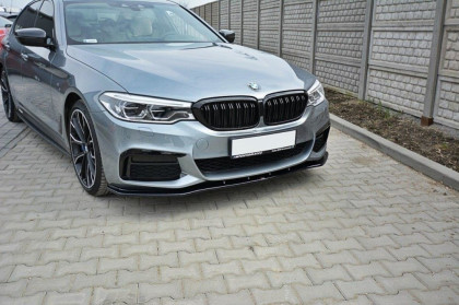 Spojler pod přední nárazník lipa V.1 BMW 5 G30/ G31 M-Pack 2017- carbon look