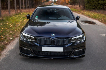 Spojler pod přední nárazník lipa V.2 BMW 5 G30/ G31 M-Pack 2017- carbon look