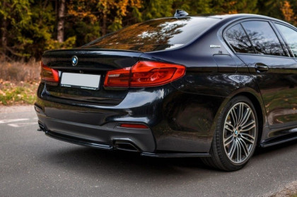 Difuzor zadního nárazníku BMW 5 G30/ G31 M-Pack 2017- carbon look