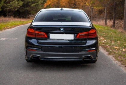 Difuzor zadního nárazníku BMW 5 G30/ G31 M-Pack 2017- carbon look