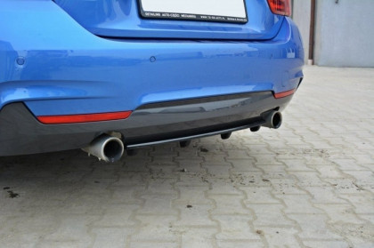 Difuzor zadního nárazníku BMW 4 F32 M-PACK 2013 - se žebry carbon look