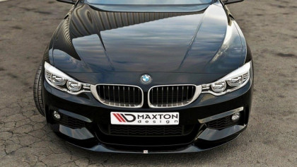 Spojler pod přední nárazník lipa V.2 BMW 4 F32 M-PACK 2013 - carbon look