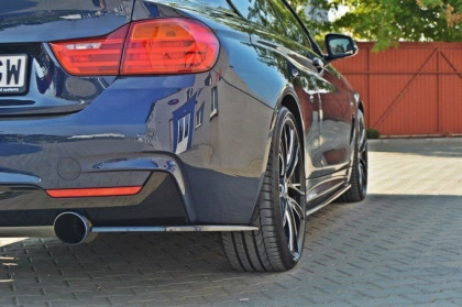 Splittery zadní boční BMW 4 F32 M-PACK 2013 - carbon look