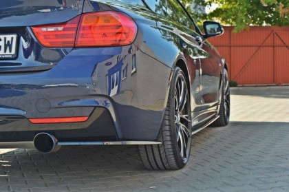 Splittery zadní boční BMW 4 F32 M-PACK 2013 - carbon look
