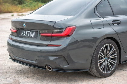 Splittery zadní boční BMW 3 G20 M-pack 2019- černý lesklý plast
