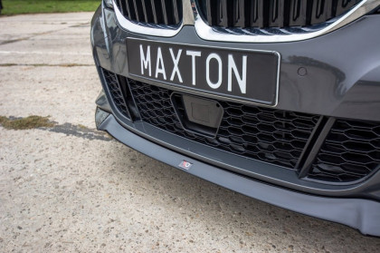 Spojler pod přední nárazník lipa V.1 BMW 3 G20 M-pack 2019- carbon look