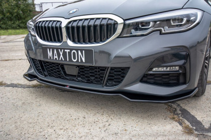 Spojler pod přední nárazník lipa V.2 BMW 3 G20 M-pack 2019- matný plast