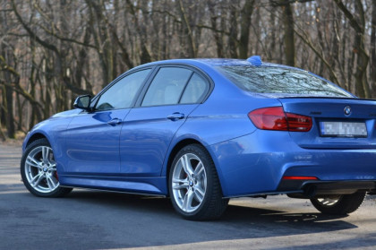 Prahové lišty BMW 3-SERIES F30 M-SPORT (2015-2018) černý lesklý plast