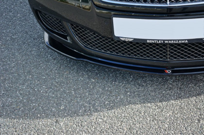 Spojler pod přední nárazník lipa BENTLEY CONTINENTAL GT 2009-2012 černý lesklý plast