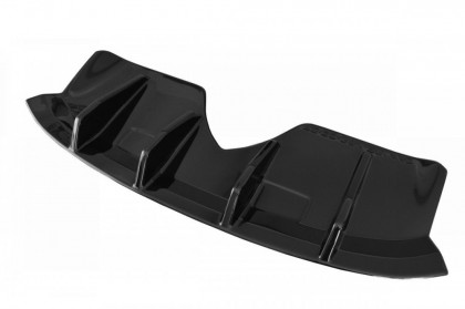 Difuzor zadního nárazníku BENTLEY CONTINENTAL GT 2009-2012 černý lesklý plast