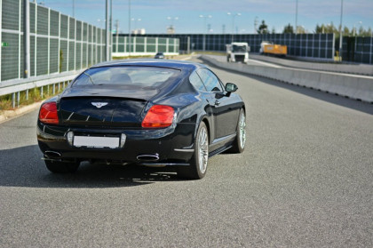 Splittery zadní boční BENTLEY CONTINENTAL GT 2009-2012 černý lesklý plast