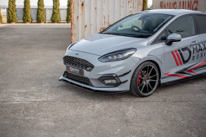 Spojler pod nárazník lipa V.4 Ford Fiesta Mk8 ST carbon look