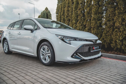 Spojler pod nárazník lipa V.1 Toyota Corolla XII Touring Sports/ Hatchback černý lesklý plast