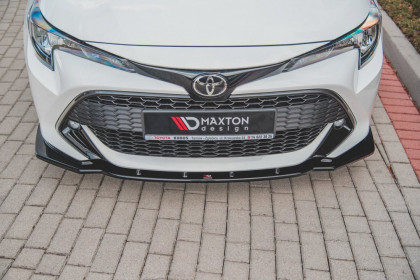 Spojler pod nárazník lipa V.1 Toyota Corolla XII Touring Sports/ Hatchback černý lesklý plast