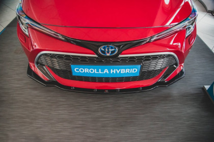 Spojler pod nárazník lipa V.1 Toyota Corolla XII Touring Sports/ Hatchback černý lesklý plast