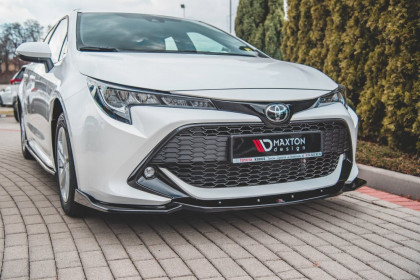 Spojler pod nárazník lipa V.2 Toyota Corolla XII Touring Sports/ Hatchback černý lesklý plast