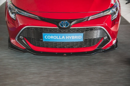 Spojler pod nárazník lipa V.2 Toyota Corolla XII Touring Sports/ Hatchback carbon look