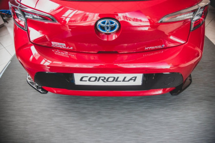 Splittery zadní boční Toyota Corolla XII Hatchback 2019- černý lesklý plast