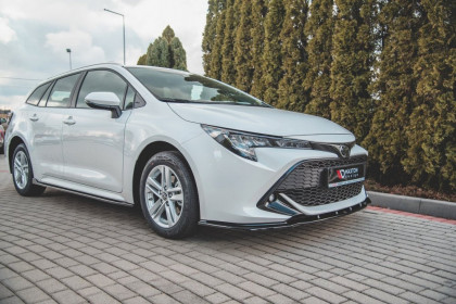 Prahové lišty Toyota Corolla XII Touring Sports 2019- černý lesklý plast