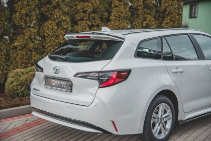 Prodloužení spoileru Toyota Corolla XII Touring Sports 2019- černý lesklý plast