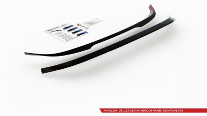 Prodloužení spoileru Toyota Corolla XII Touring Sports 2019- černý lesklý plast