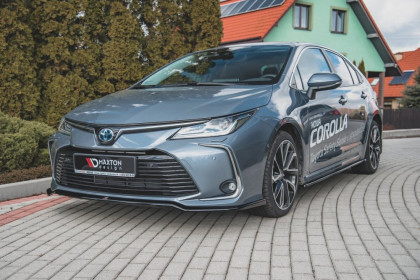 Spojler pod nárazník lipa Toyota Corolla XII Sedan 2019- černý lesklý plast