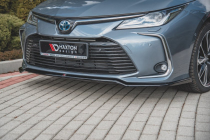 Spojler pod nárazník lipa Toyota Corolla XII Sedan 2019- černý lesklý plast