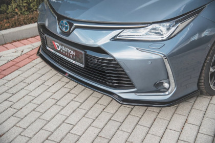 Spojler pod nárazník lipa Toyota Corolla XII Sedan 2019- černý lesklý plast