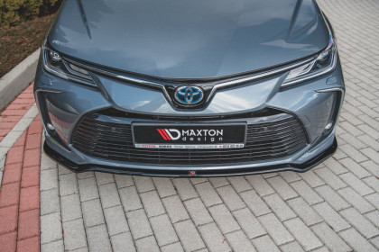 Spojler pod nárazník lipa Toyota Corolla XII Sedan 2019- černý lesklý plast