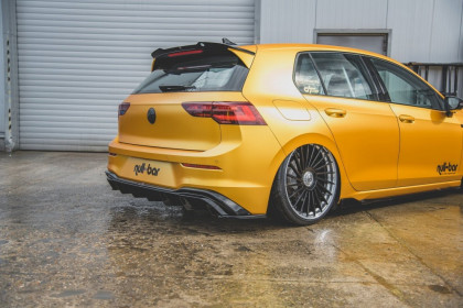 Splittery zadní boční VW Golf 8 2019- černý lesklý plast