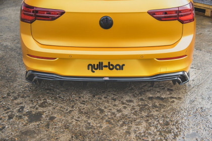 Splittery zadní boční VW Golf 8 2019- černý lesklý plast