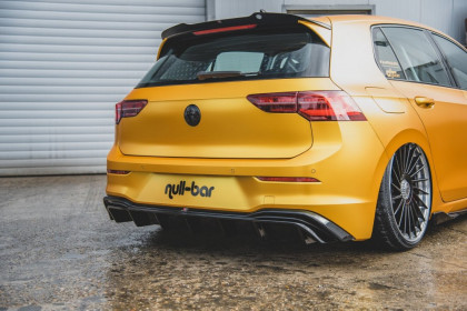 Prodloužení spoileru V.2 VW Golf 8 2019- černý lesklý plast