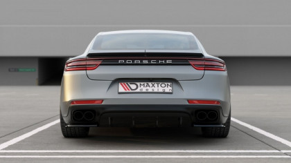 Splittery zadní boční Porsche Panamera Turbo / GTS 971 černý lesklý plast