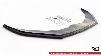 Spojler pod nárazník lipa Porsche Panamera Turbo / GTS 971 černý lesklý plast