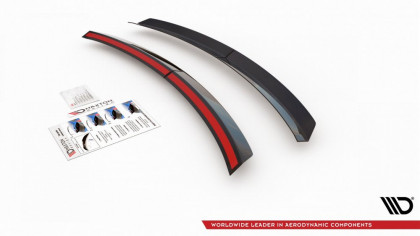 Prodloužení spoileru Porsche Panamera Turbo / GTS 971 černý lesklý plast