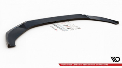 Spojler pod nárazník lipa V.1 Audi A6 S-Line / S6 C8 černý lesklý plast