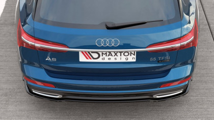 Podspoiler zadního nárazníku Audi A6 S-Line / S6 C8 Avant carbon look