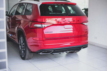 Splittery zadní boční Škoda Kodiaq RS černý lesklý plast