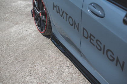 Prahové lišty V.3 BMW 1 F40 M-Pack/ M135i  carbon look