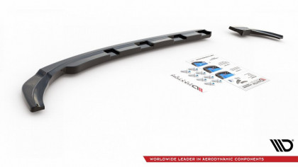 Podspoiler zadního nárazníku V.2 VW Polo GTI Mk6 černý lesklý plast