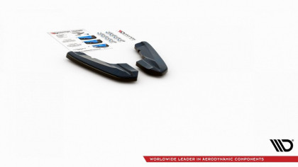 Splittery zadní boční V.2 Audi RS3 8V Sportback černý lesklý plast