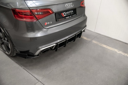 Difuzor zadního nárazníku Racing V.1 Audi RS3 8V Sportback carbon look