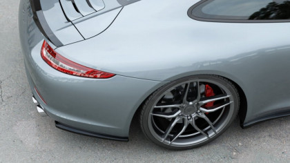 Splittery zadní boční Porsche 911 Carrera 991 carbon look