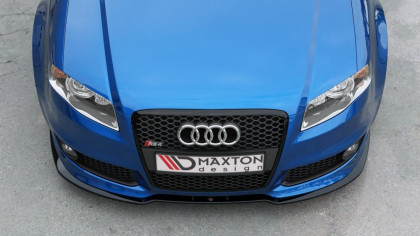 Spojler pod nárazník lipa V.2 Audi RS4 B7 carbon look